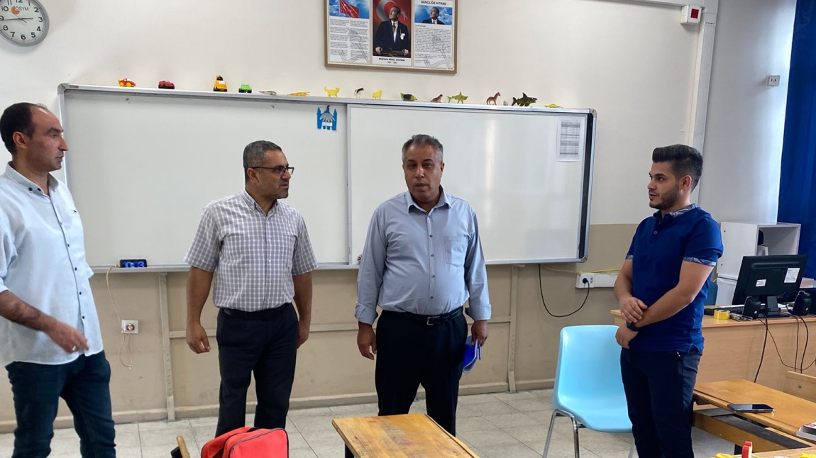 Şube Müdürümüz Mehmet Türk'ün Okulumuza Ziyareti